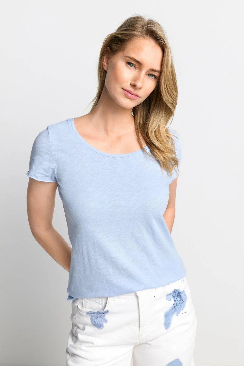 Cotton Blue || Slub Tee