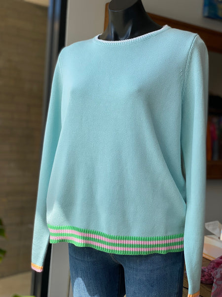 Elowen Sweater || Sky